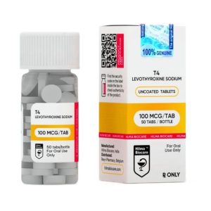 T4 – Levothyroxine Sodium 100 mcg