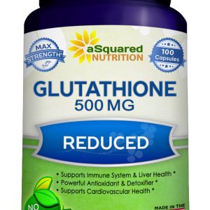 Reduced Glutathione 500mg – 100 Capsules